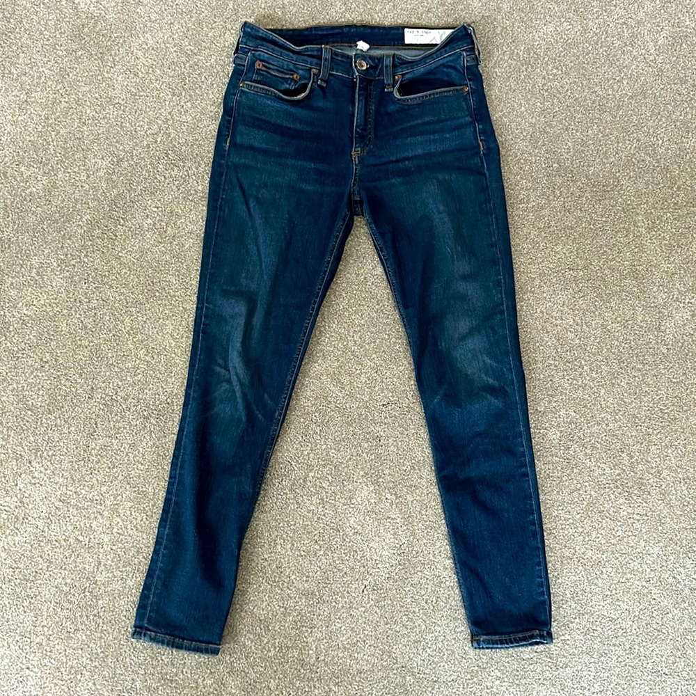 RAG & BONE High Waist dark blue denim jeans